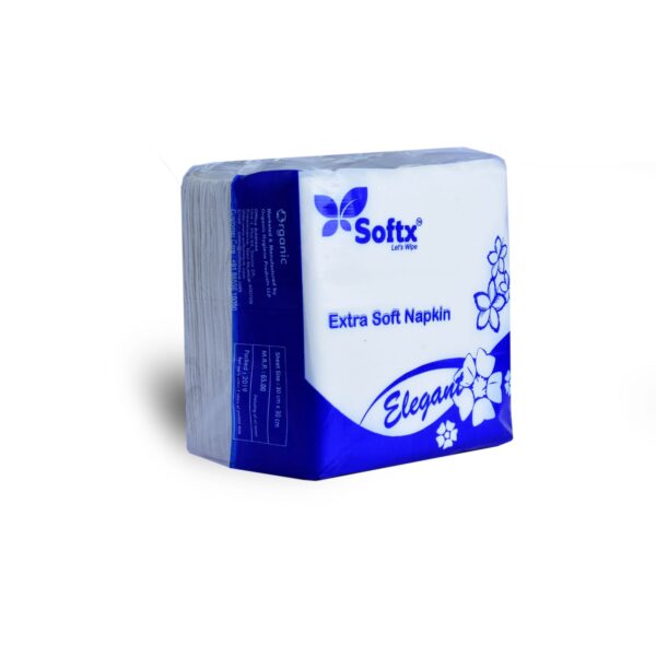 softx-Elegant Paper Napkin - Virgin & Extra Soft Napkins | Luxurious, Absorbent, and Eco-Friendly for Special Occasions