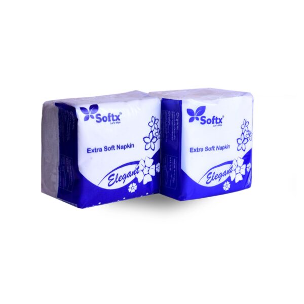 softx-Elegant Paper Napkin - Virgin & Extra Soft Napkins | Luxurious, Absorbent, and Eco-Friendly for Special Occasions