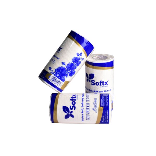 Softx Latina Kitchen Roll - Ultra-Absorbent & Durable 100% Virgin Paper Kitchen Towel for Effortless Cleaning