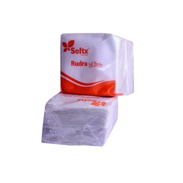 Softx Rudra - Virgin Paper Napkin | Ultra-Soft, Absorbent | Unmatched Comfort and Sustainability