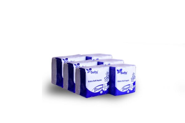 softx-Elegant Paper Napkin - Virgin & Extra Soft Napkins | Luxurious, Absorbent, and Eco-Friendly for Special Occasions
