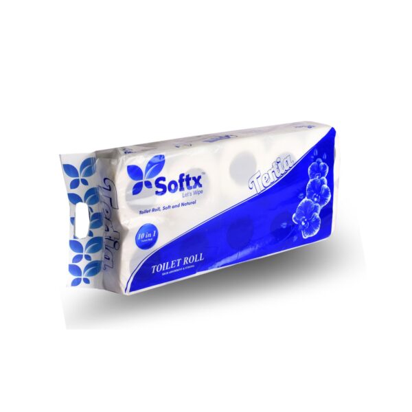 Softx-Tertia Toilet Roll - 100% Virgin Toilet Paper | Unparalleled Softness, Strength, and Sustainability for a Luxurious Bathroom Experience