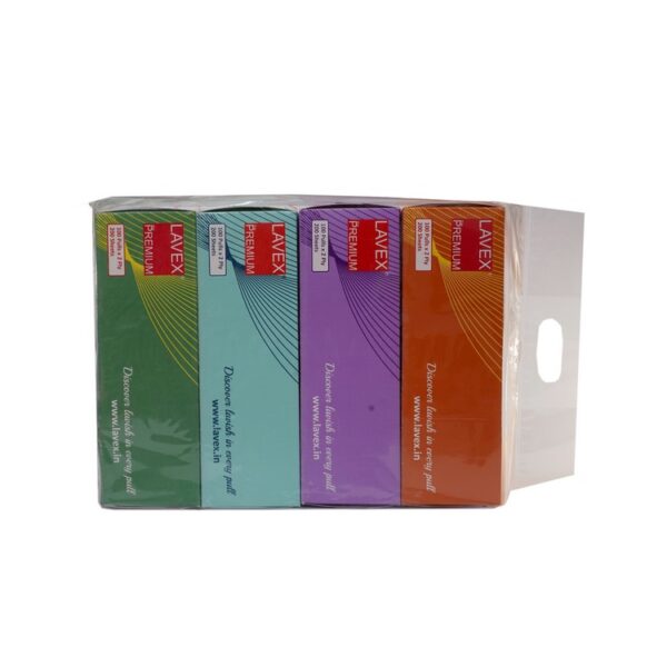 Lavex - Facetie Facial Tissue - Virgin Soft Touch Facial Tissues | Absorbent, and Eco-Friendly for Sensitive Skin