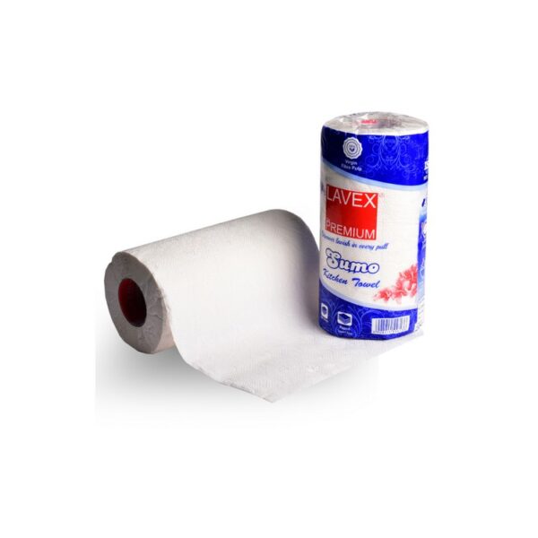 Lavex - Kitchen Roll Sumo - Ultra-Absorbent | Kitchen Paper Towel | Soft | Heavy-Duty Cleaning