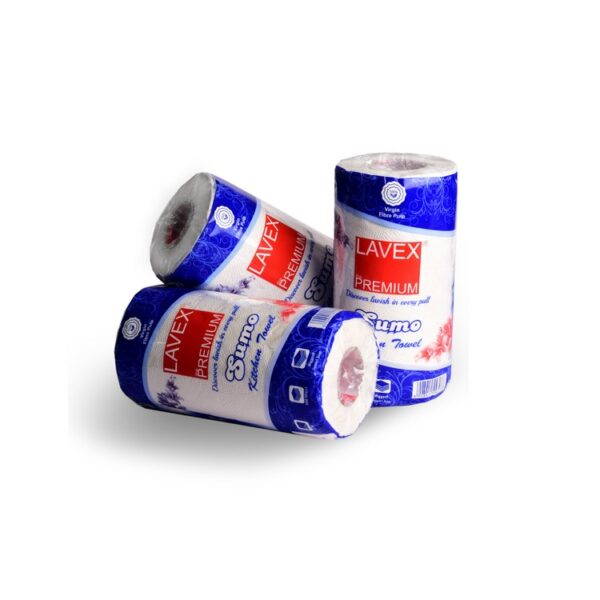 Lavex - Kitchen Roll Sumo - Ultra-Absorbent | Kitchen Paper Towel | Soft | Heavy-Duty Cleaning