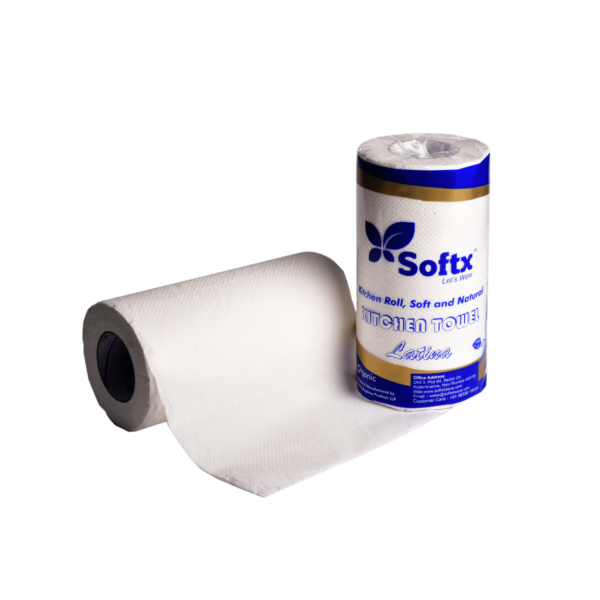 Latina Kitchen Roll, Biodegradable, Lint-Free and Soft